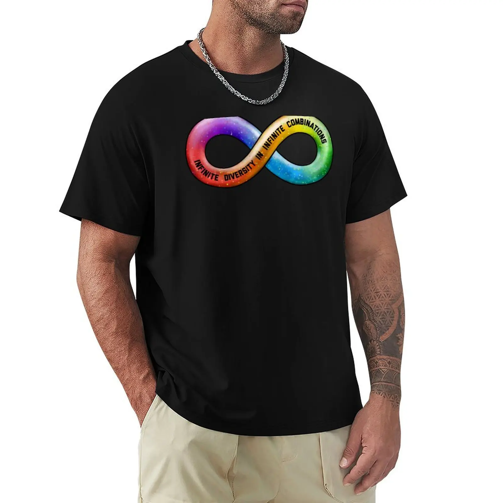 Infinite Diversity T-Shirt cotton tshirt 100% T-Shirt