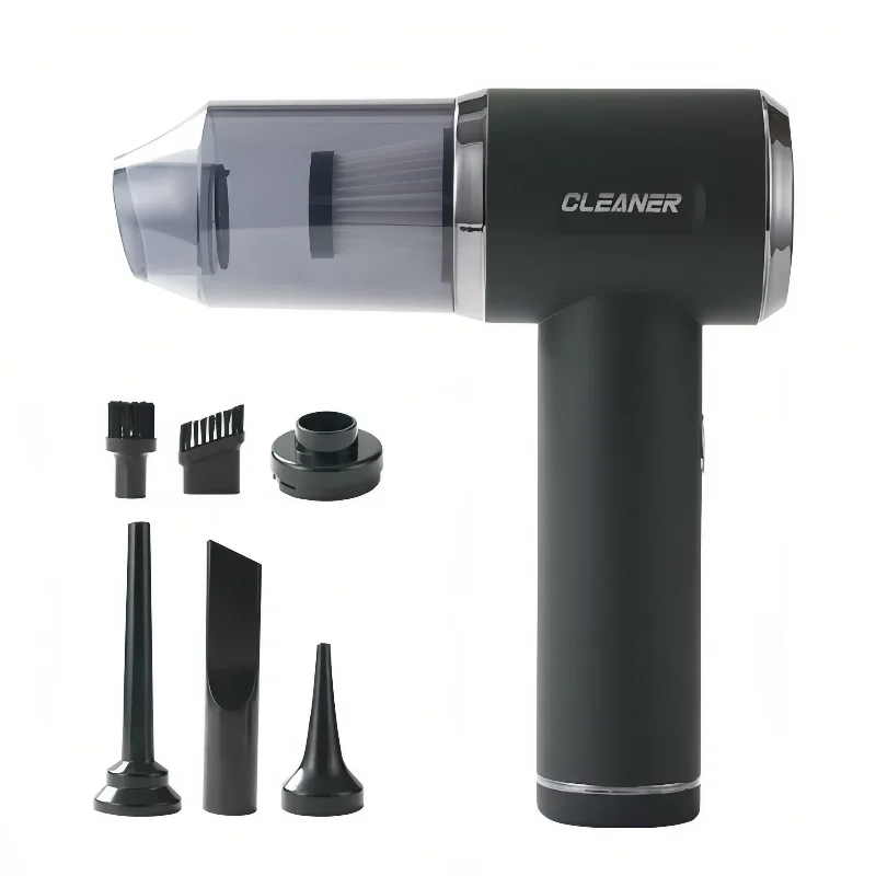 เครื่องดูดฝุ่นไร้สาย, เครื่องดูดฝุ่นแบบพกพาไร้สาย, เหมาะสำหรับใช้ทั้งในรถยนต์และในบ้าน, พร้อมหัวแปรงหลากหลายแบบ