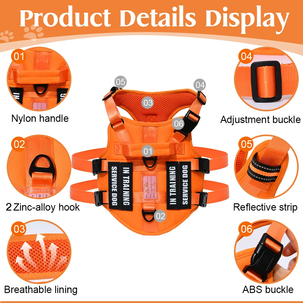 Service-Hundeweste, kein ziehe – No Pull Dog Harness Bewertung und Preis