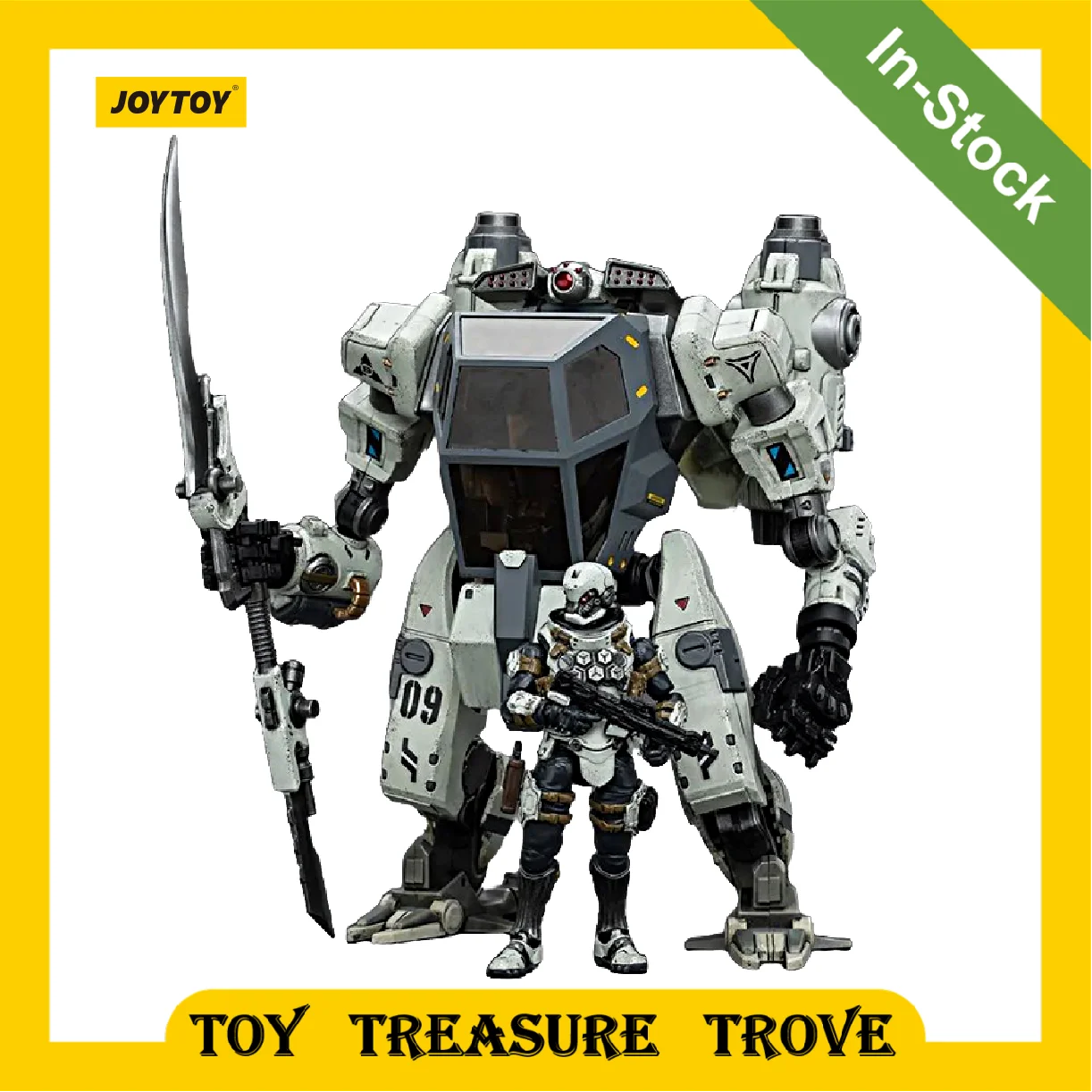 

[IN STOCK] 1/18 JOYTOY Action Figure Mech Battle for The Stars North 09 Strike Attack Mecha Model Toys Gift