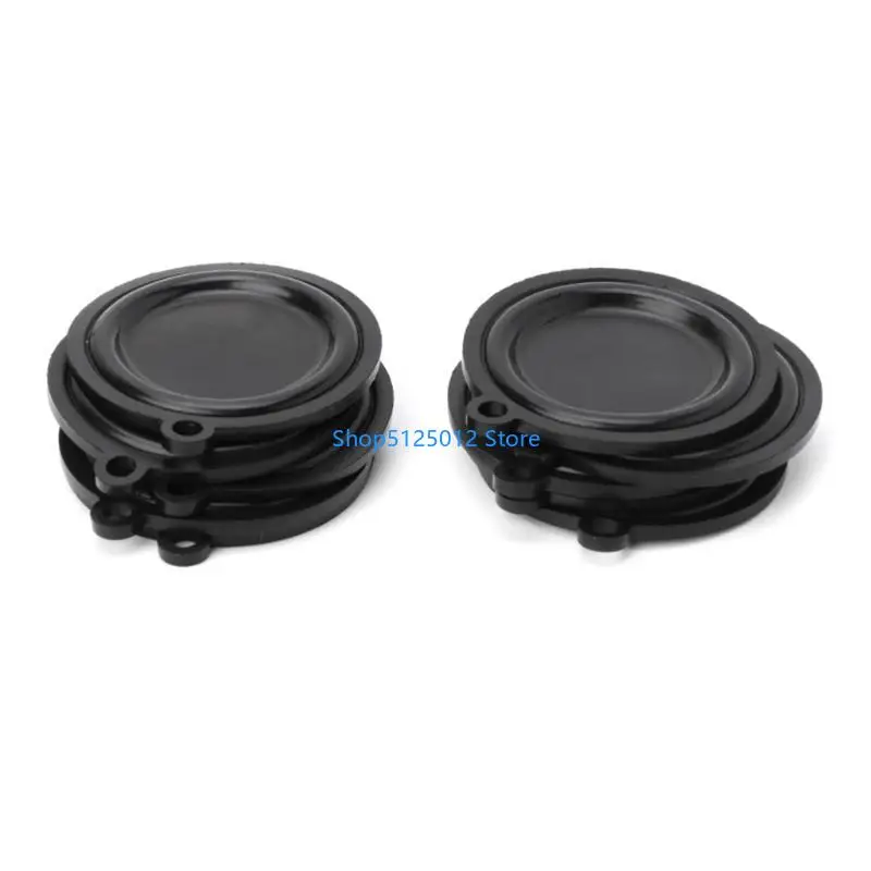 G8TC 10 قطع رابط غاز المياه المهنية لصمام غاز غاز الماء الضغط الإكسسوارات الحجاب الحاجز OD 45 مم/50 مم أسود