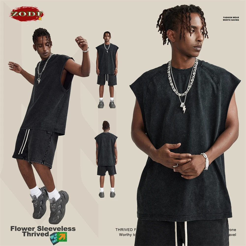 Zdf – débardeur uni délavé pou - Streetwear Brand Jersey avis et prix