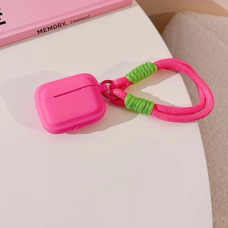 In Cute kolorowe silikonowe słuchawki etui na apple airpods Pro 2 etui na Airpods 3 Air Pod 2 1 zestaw słuchawkowy funda