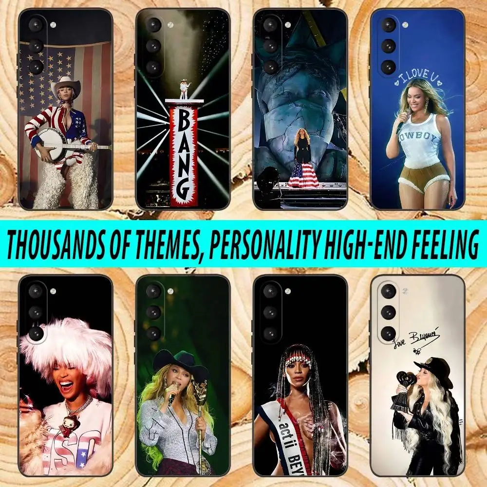 

B-Beyonce Concert Bang Phone Case For Samsung Galaxy A 91,80,73,72,71,53,52,51,22,5G Soft Black Cover