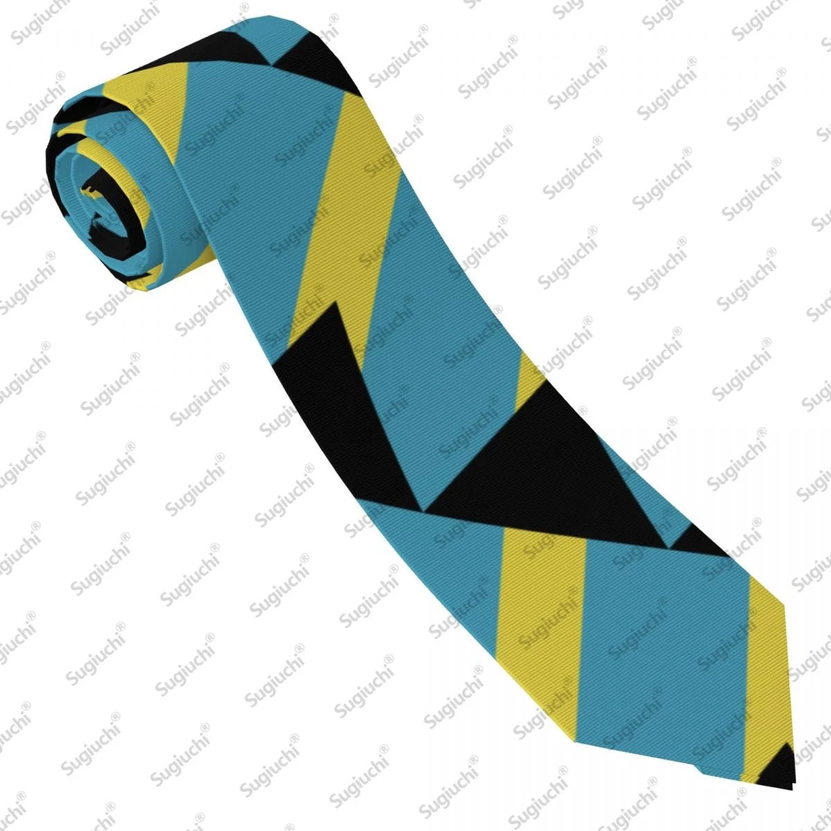 2026 Bahamas Flag Wedding PartyNeck Ties For Men Women Casual Plaid Tie Suits Slim Necktie Gravatas For Gift