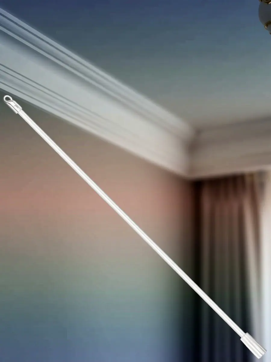 Clear Curtain Pull Rod Blind Opener 19 Inch Transparent Tilt Rod for Window Shades Door Long Blind Stick Curtain Pull Wand