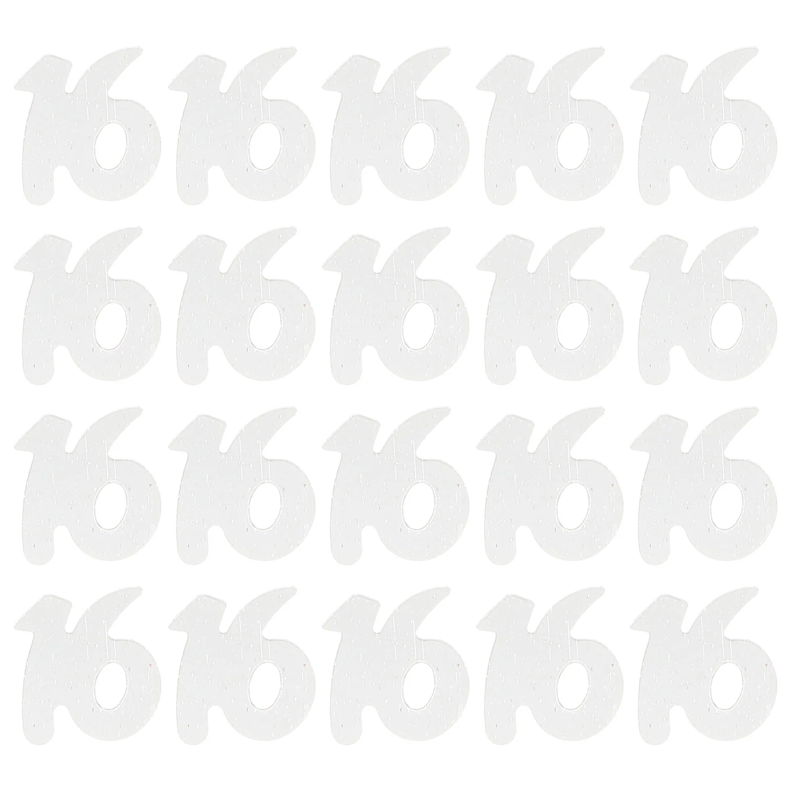 

1200 Pcs Number Confetti Decoration Letter Party Birthday Anniversary for Bride