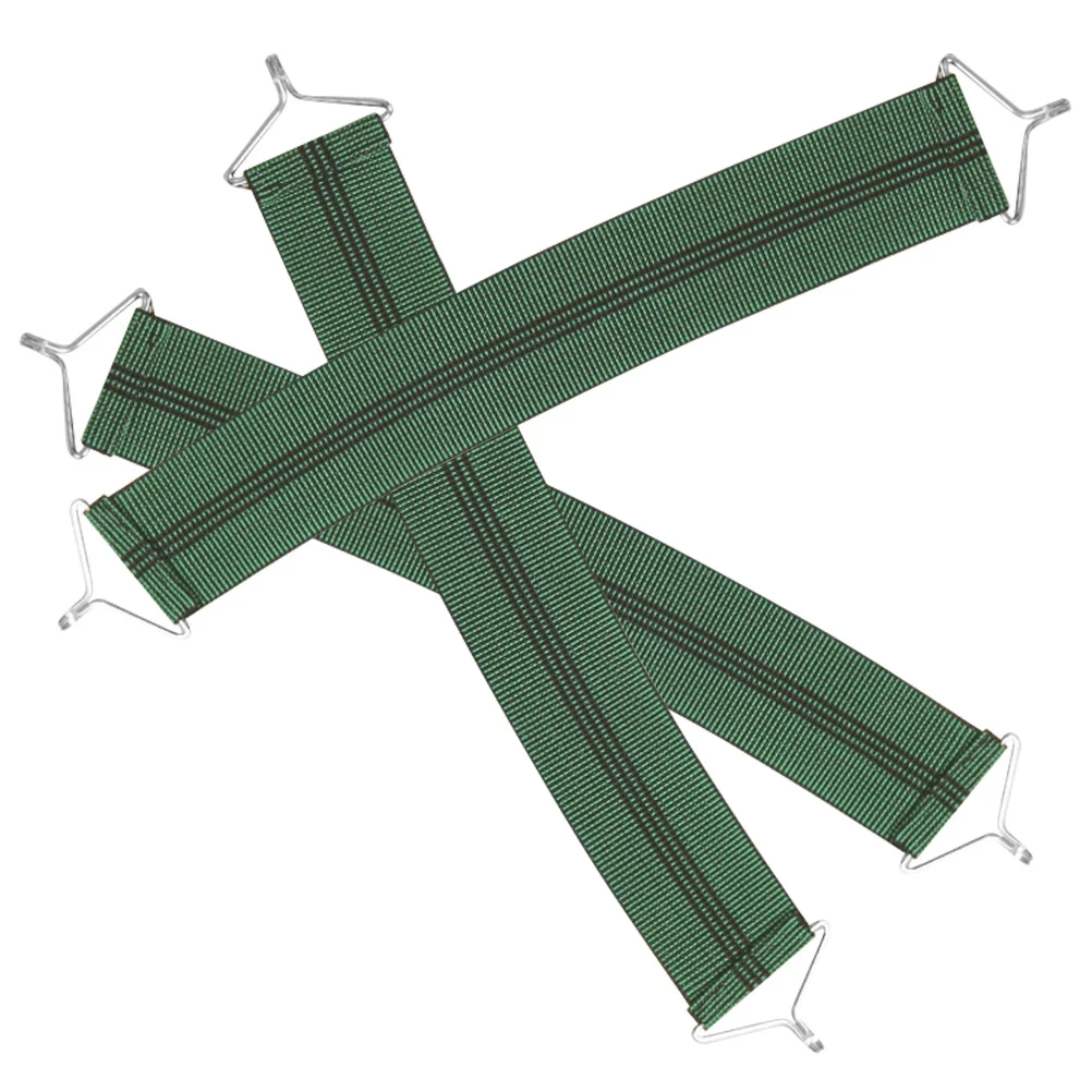 

3pcs Fabric Chair Reinforcement Straps Straps for Repairing Lounge Outdoor Beach Chairs Replacement Reinforcement Elastic Green