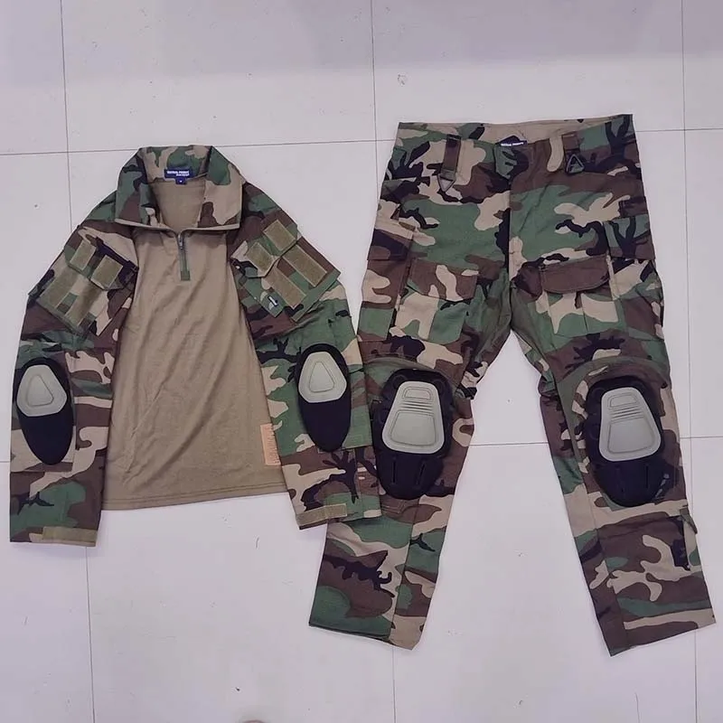 

Тактические комплекты Woodland Gen3, боевая форма G3, охотничья одежда, камуфляжная рубашка, брюки-карго, топы, брюки-карго, мужская одежда