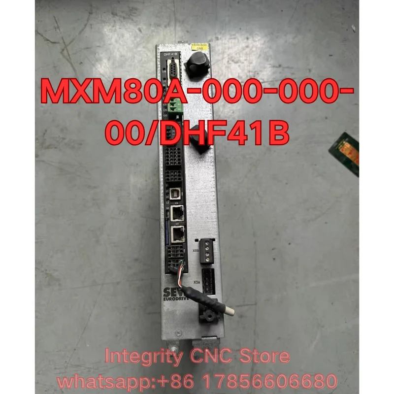 Second-hand MXM80A-000-000-00/DHF41B servo driver function test is normal