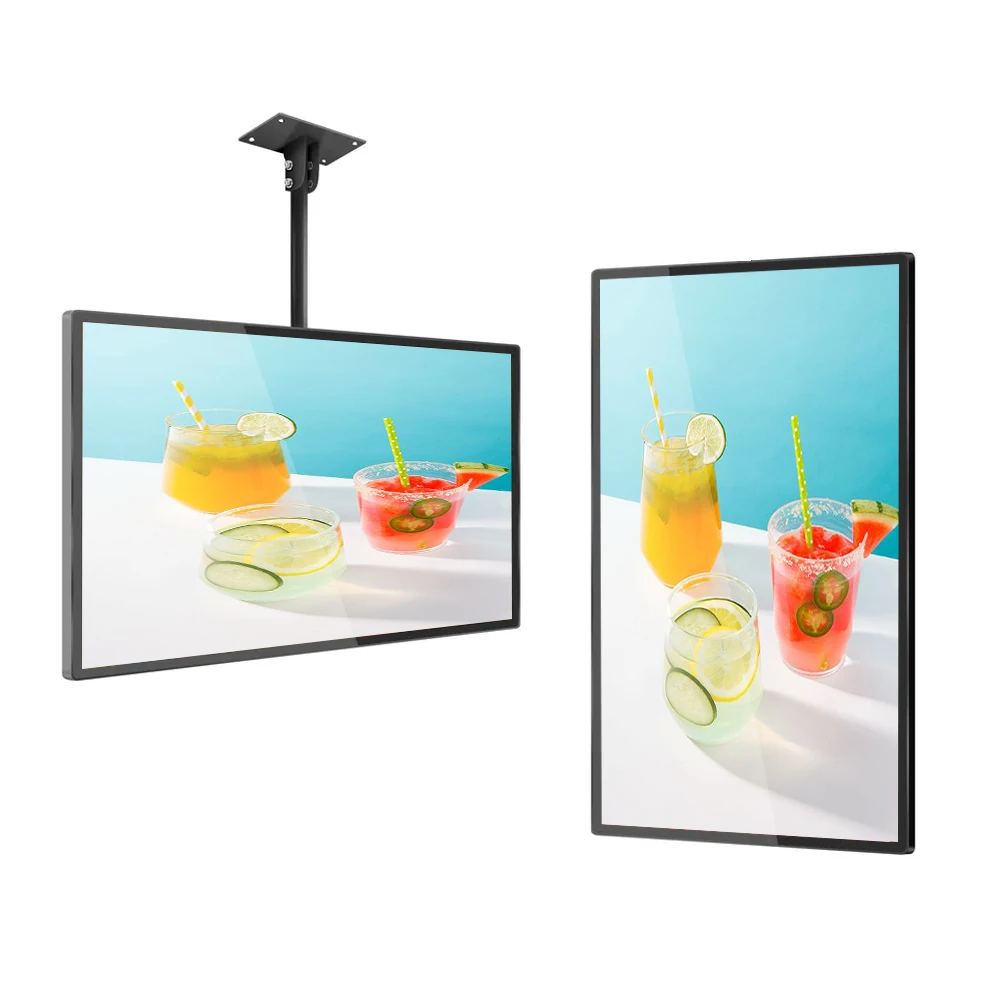 

Indoor Wall Mount 32 Inch Android Ad Display Commercial HD Screen Hanging Advertising Player LCD Digital Signage