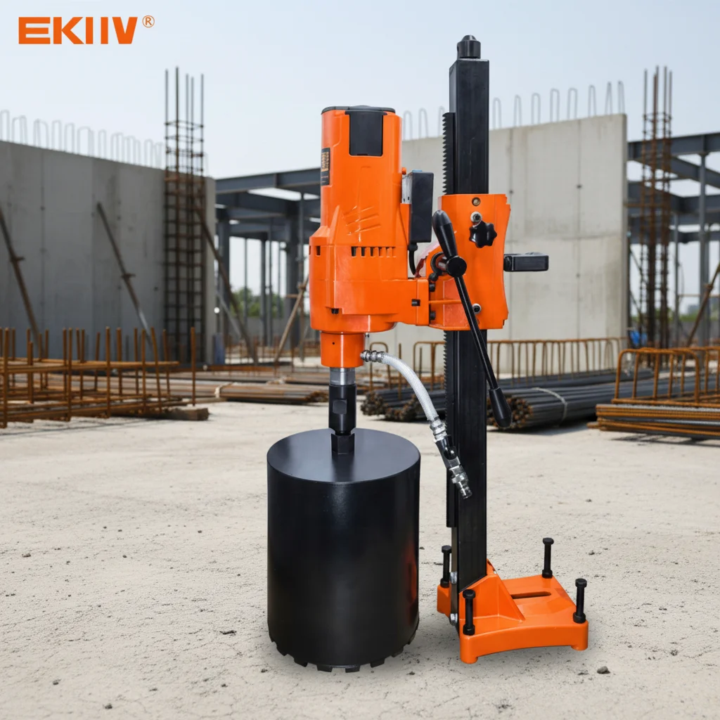 

MW-305 4350W Big Power Vertical Diamond Core Drill With 15-305mm Drilling Range For Heavy-Duty Concrete Coring