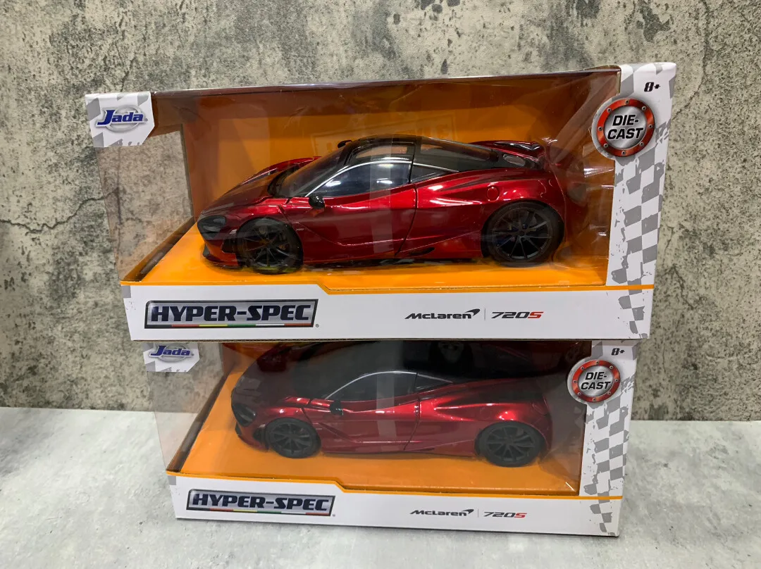 

Литая под давлением Jiada 1:24 масштаб McLaren 720S модель автомобиля Коллекционная игрушка в подарок сувенирный дисплей орнамент
