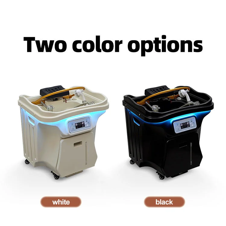 Eco-Friendly Portable Hair Wash Basin Salon Basin Hair Wash Durable Plastic Hair Wash Basin for Barber Shop and Hair Salon