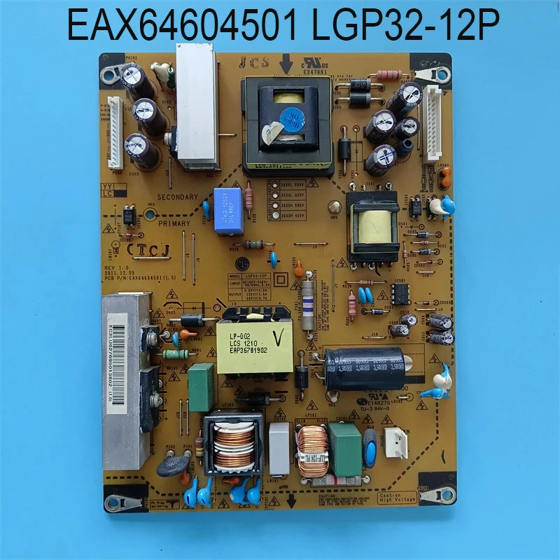 

EAX64604501 LGP32-12P Power Supply Board is for 32CS460-UC 32CS560-UE 42CS560-UE 42LM3400-UC 42LM3700-UC 42LS3400-UA 42LS3400-ZC