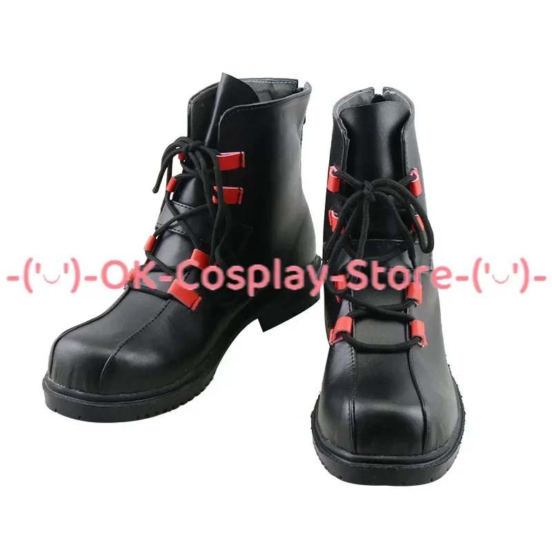 [Customized] Game Division Rap Battle Amemura Ramuda Cosplay Shoes Anime Roleplay Prop Halloween Carnival Party PU Leather Boots