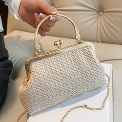 Women's Evening Shoulder Bag Handbag Clutch Bag Shining Rhinestones Bucket Bag for Party Wedding Date Night Chain Shoulder Bag