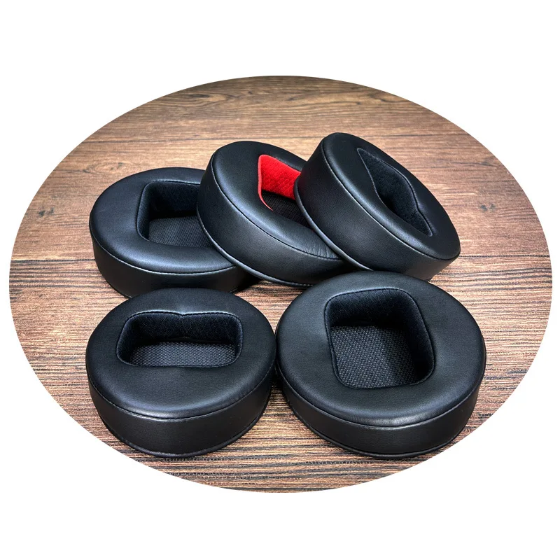 Wymienne DIY skośne grube nauszniki z owczej skóry z pianki białkowej nauszniki 100 mm 105 110 115 120 mm do wielu słuchawek 5.20