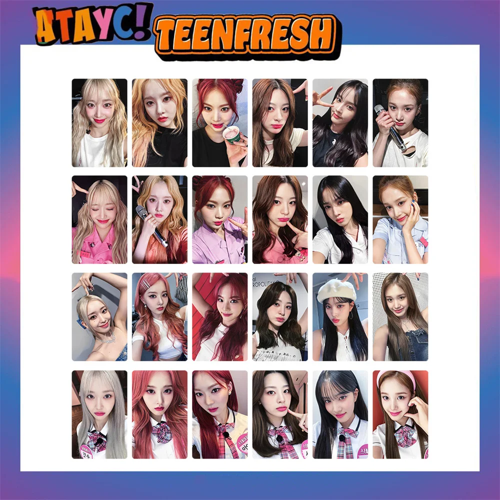 

STAYC Album TEENFRESH Special Cards SUMIN SIEUN 6pcs/Set High Quality HD Photo Printing Photocards SEEUN ISA LOMO Card Fans Gift