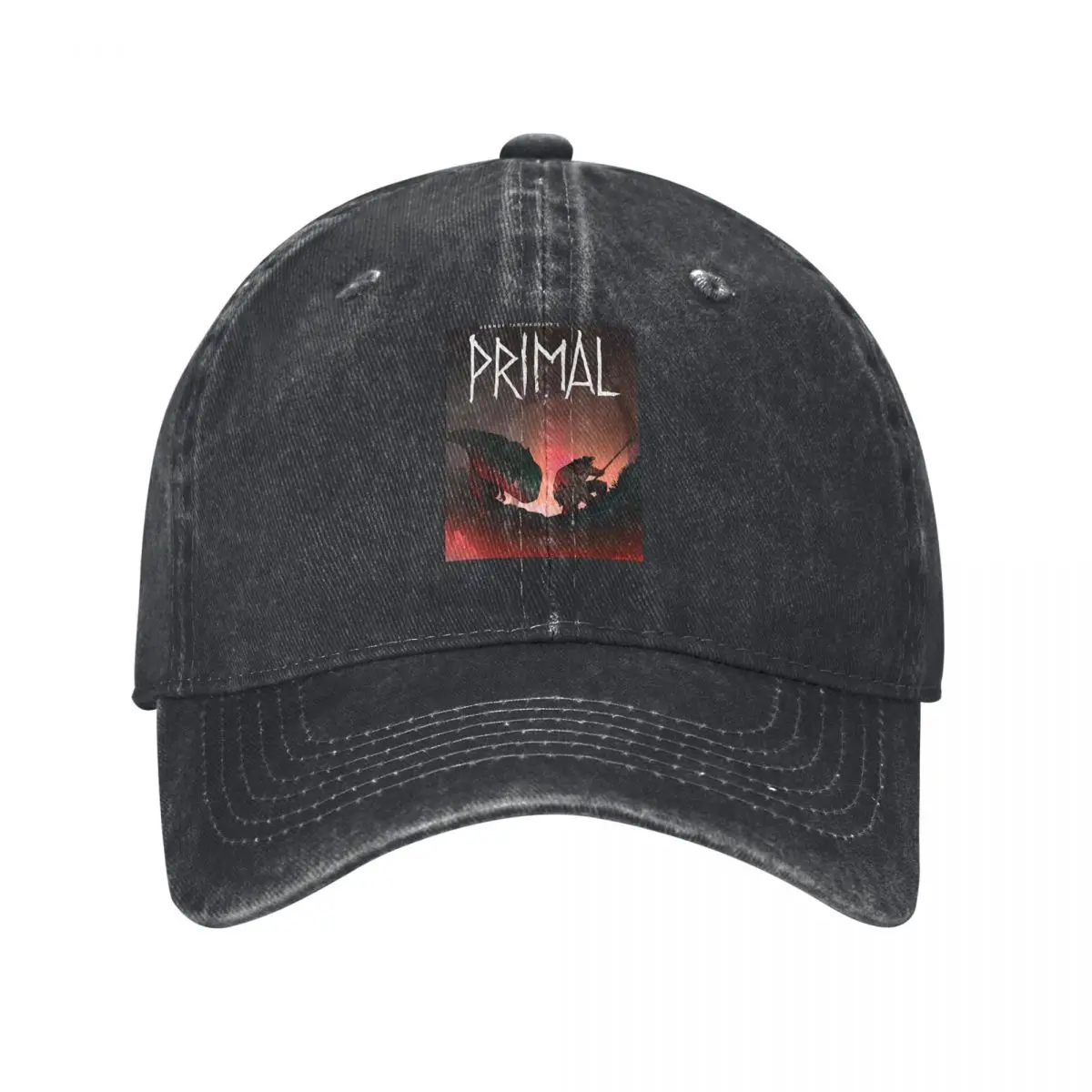 Primal Tales of Savagery Multicolor Hat Peaked Women's Cap Genndy Tartakovsky Personalized Visor Protection Hats