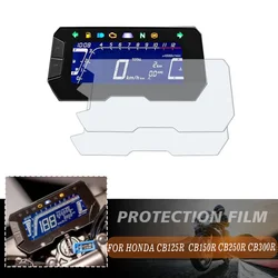 Película protectora de pantalla para motocicleta, película de protección contra arañazos para Honda CB125, CB125R, CB150, CB250R, CB300R, CB 125 R, 2018, 2019, 2022