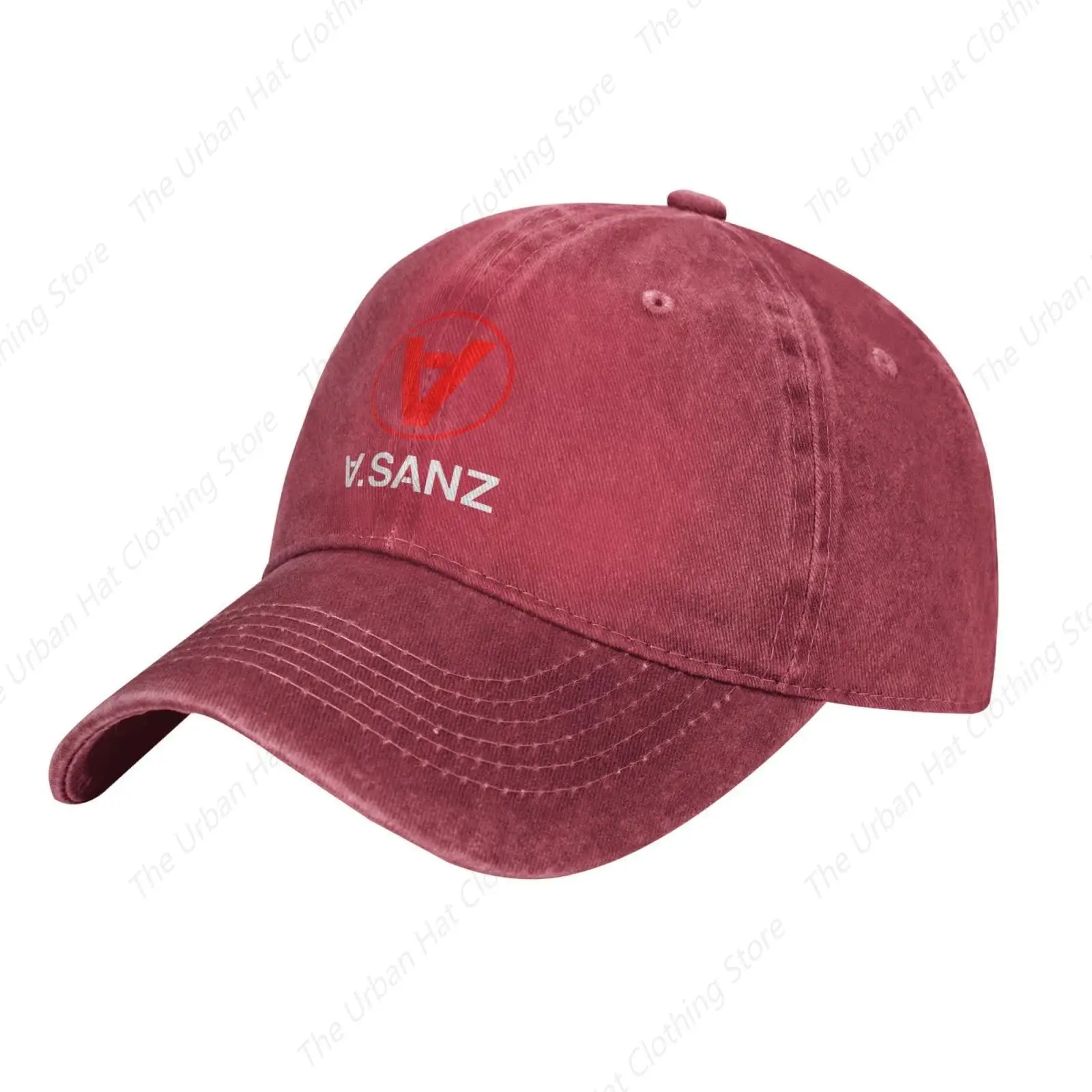 Alejandro Singer SANZ Baseball Cap Vintage Denim Washed Dad Hat Adjustable Unisex Trucker Cap for Men Women Daily Casual Outdoor