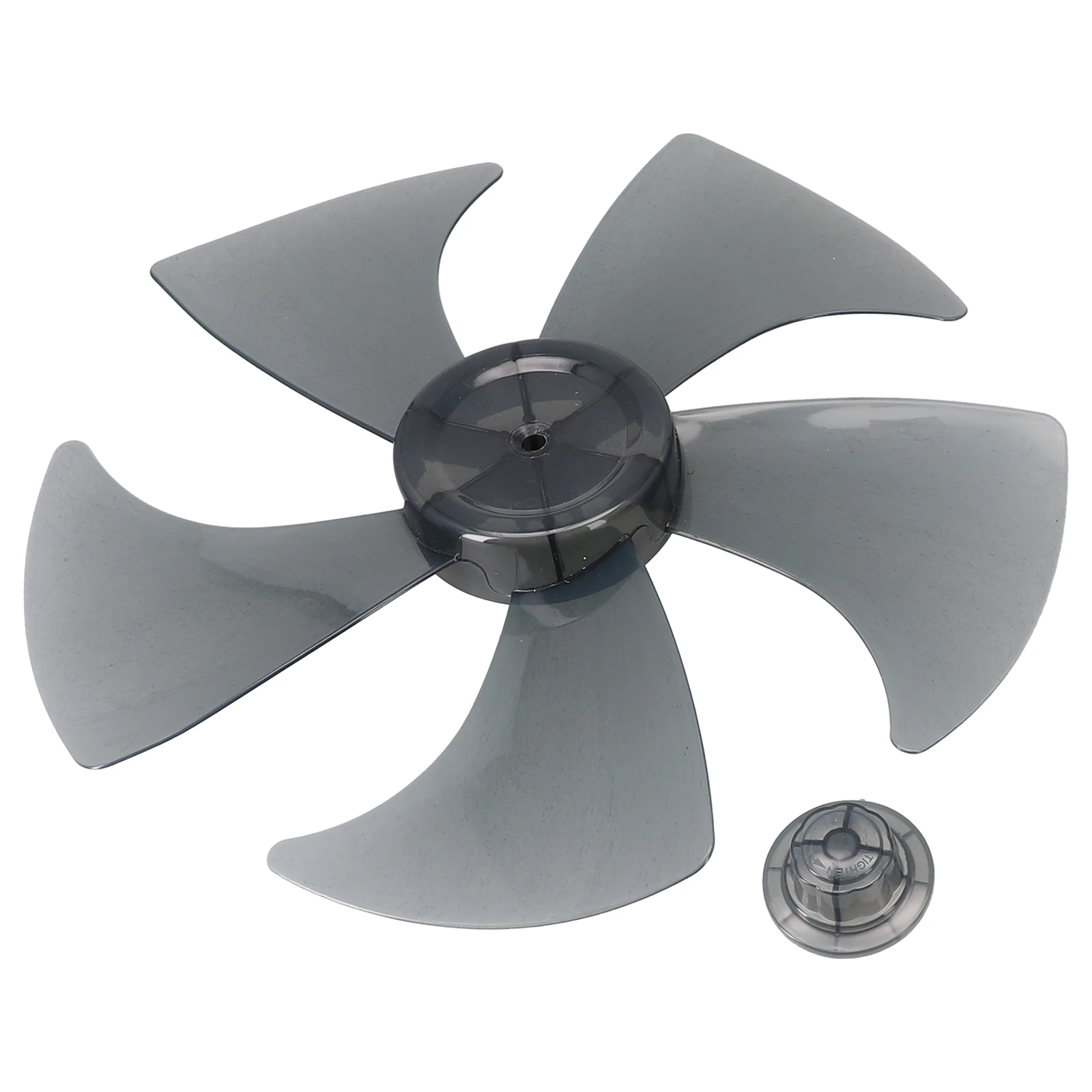 Enhance Your Pedestal Fan with this Five Leaf Fan Blade  Easy to Install and Clean  Compatible with 14 Stand Fan Black/White