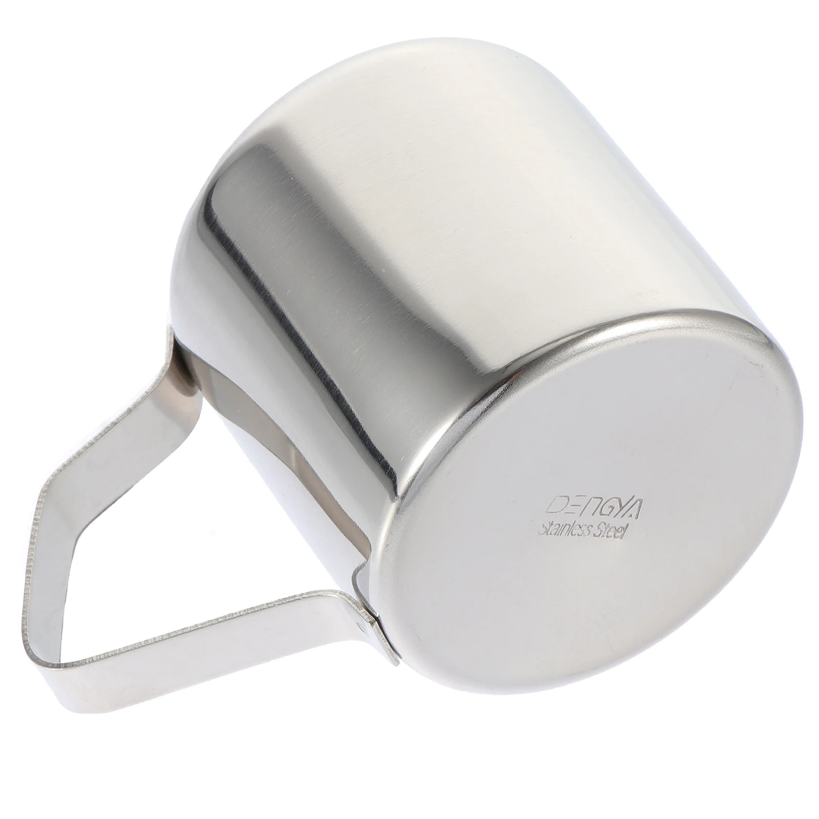 

Stainless Steel Milk Cup Coffee Pitcher Frothing Container Cup Smooth Easy Clean Multipurpose Kitchen Home Cafe