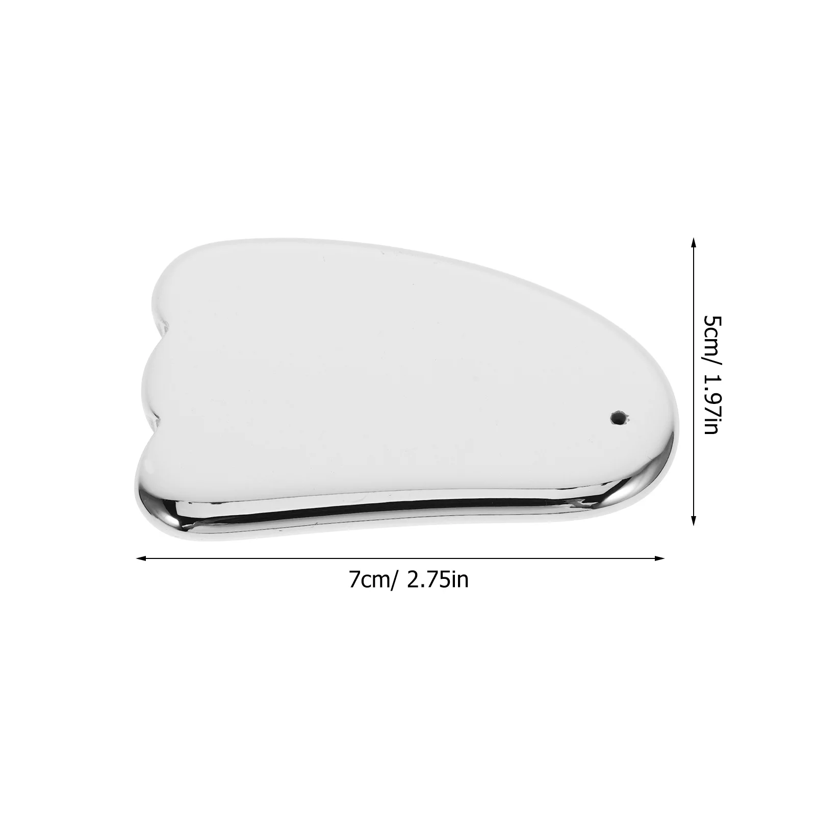 Scraping Board Foot Shape Durable Facial Guasha Tool Polished Smooth Edge Face Massager Home Massage Facial Scraping Massage