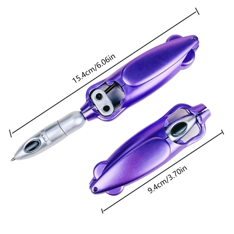 قلم حبر جاف مرن قابل للتحويل قلم كتابة مضحك لمكافأة فئة الطلاب K1KF