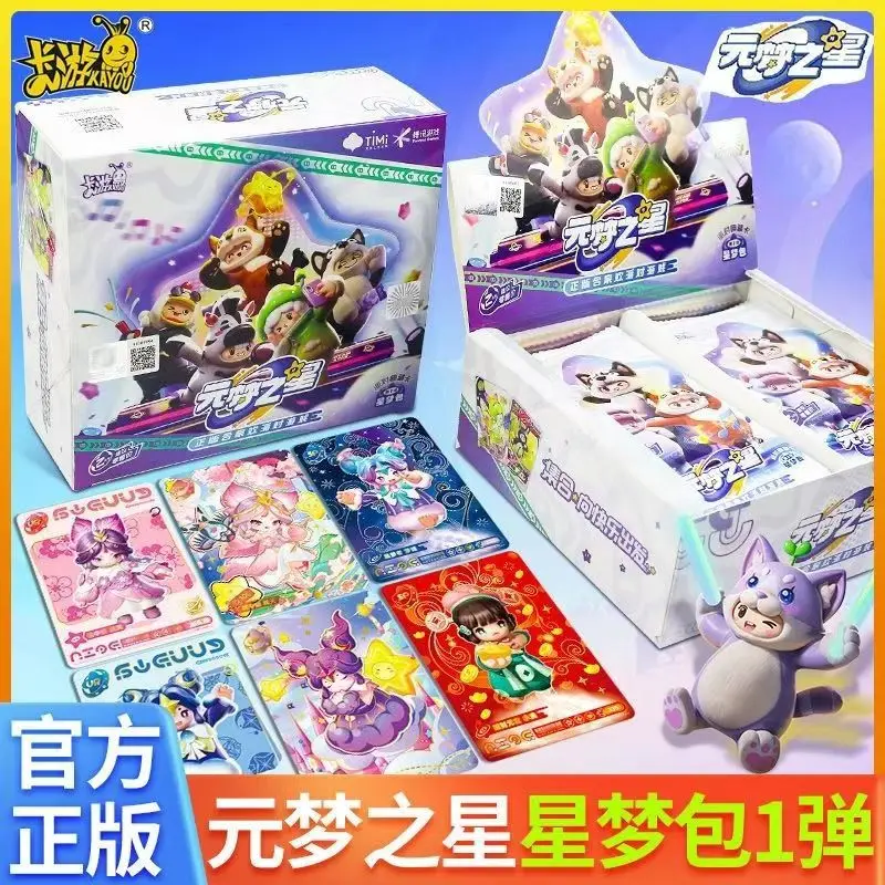 

KAYOU Аутентичная карта Yuanmeng Star Dream Pack Series Коллекционная карта для карточных игр Игрушка с персонажем аниме Детский праздничный подарок