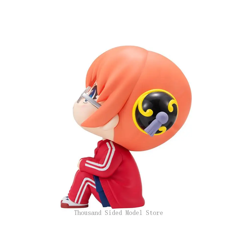 Originele MegaHouse Look up 3-nen Z-gumi Ginpachi Sensei Kagura Okita Sougo Action Figure PVC Model Collectible speelgoed 11 CM