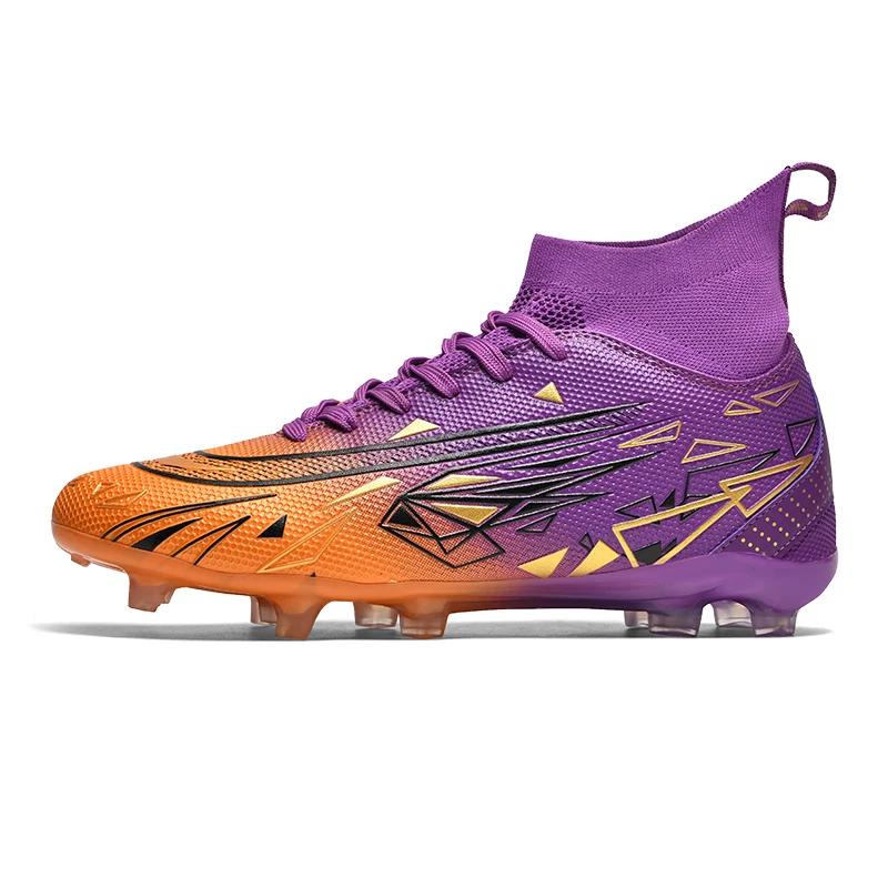 

Luxury Soccer Boots Men AG/TF Society Soccer Cleats For Men High Quality Training Football Shoes Man chuteira de futebol campo