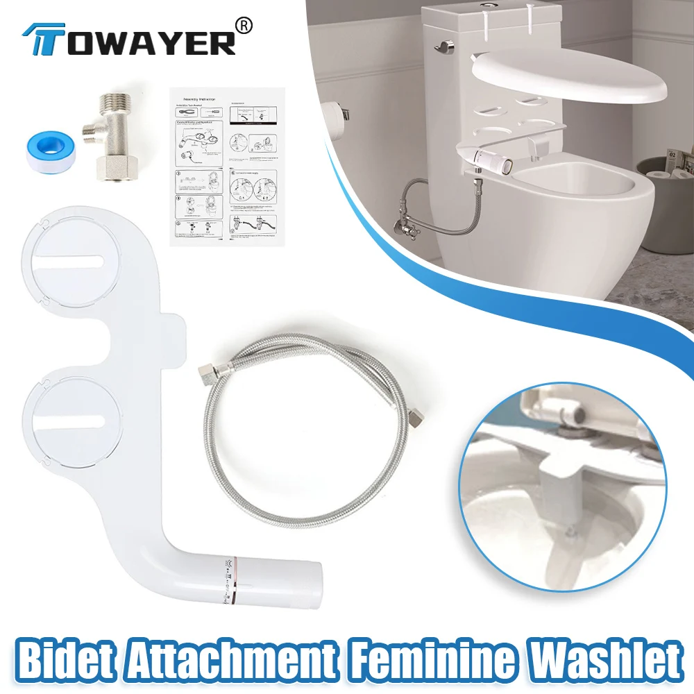 

Purifying Basin Attachment For Toilet Slimline Toilet Seat Attachment With Adjustable Water Pressure Non Electric Butt Sprayer