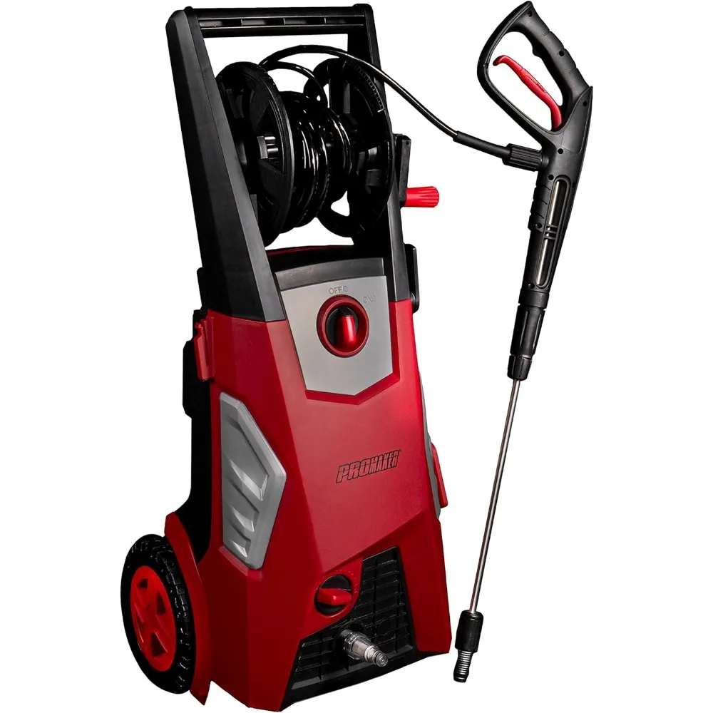 

PROMAKER Electric Pressure Washer 1950 PSI, Power Washer Machine 1.45 GPM with Adjustable Spray Nozzle, Pressure Washers Powered