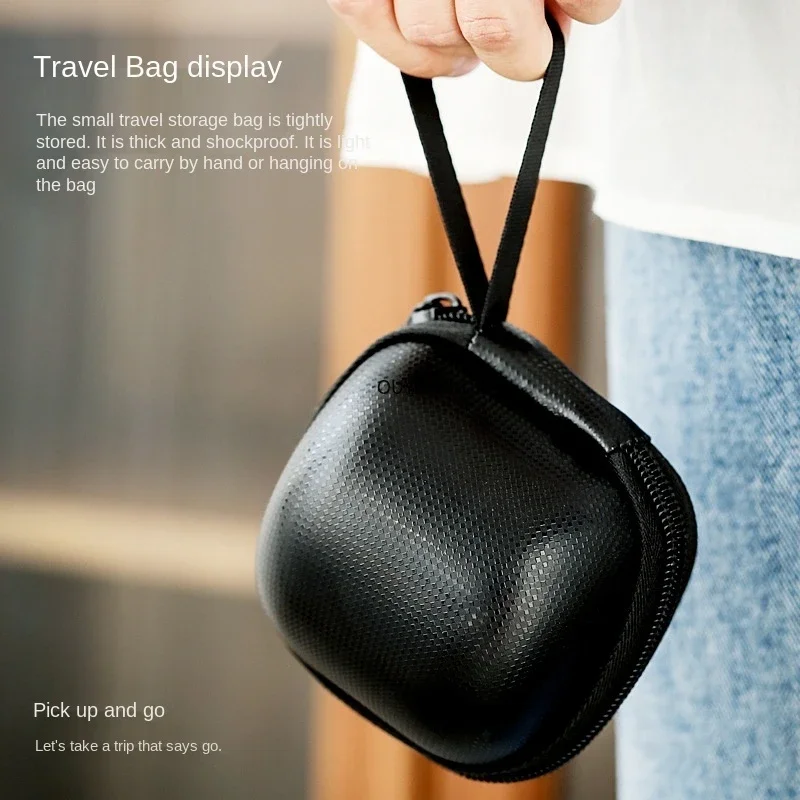 Travel Kung Fu Tea Set Outdoor Car Quick Cup One Pot Two or Three Cups Mini Carrying Bag Filter Coffee Teapot view 3
