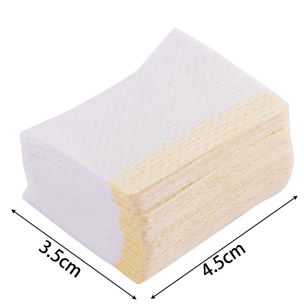 40 pz/borsa Cotton Pads Remover usa e getta sotto i cuscinetti per gli occhi Patch per l'estensione delle ciglia per innesto di ciglia adesivo per punte degli occhi