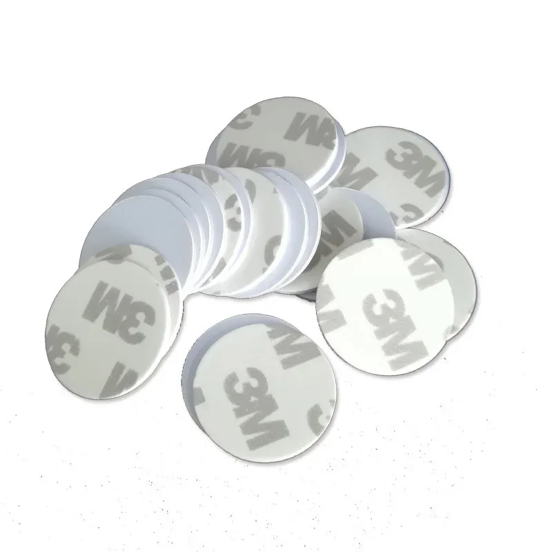 10Pcs T5577 EM4305 Rewtitable 125KHz RFID TagNFC Card Round Coin Card Chip Contactless ID Element Tags Sticker Label 20mm 25mm