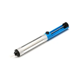 Aluminium Desoldering Suction Pump Tool Solder Sucker Suction Tin Pen Removal Device Blue Vacuum Soldering Iron Desolder