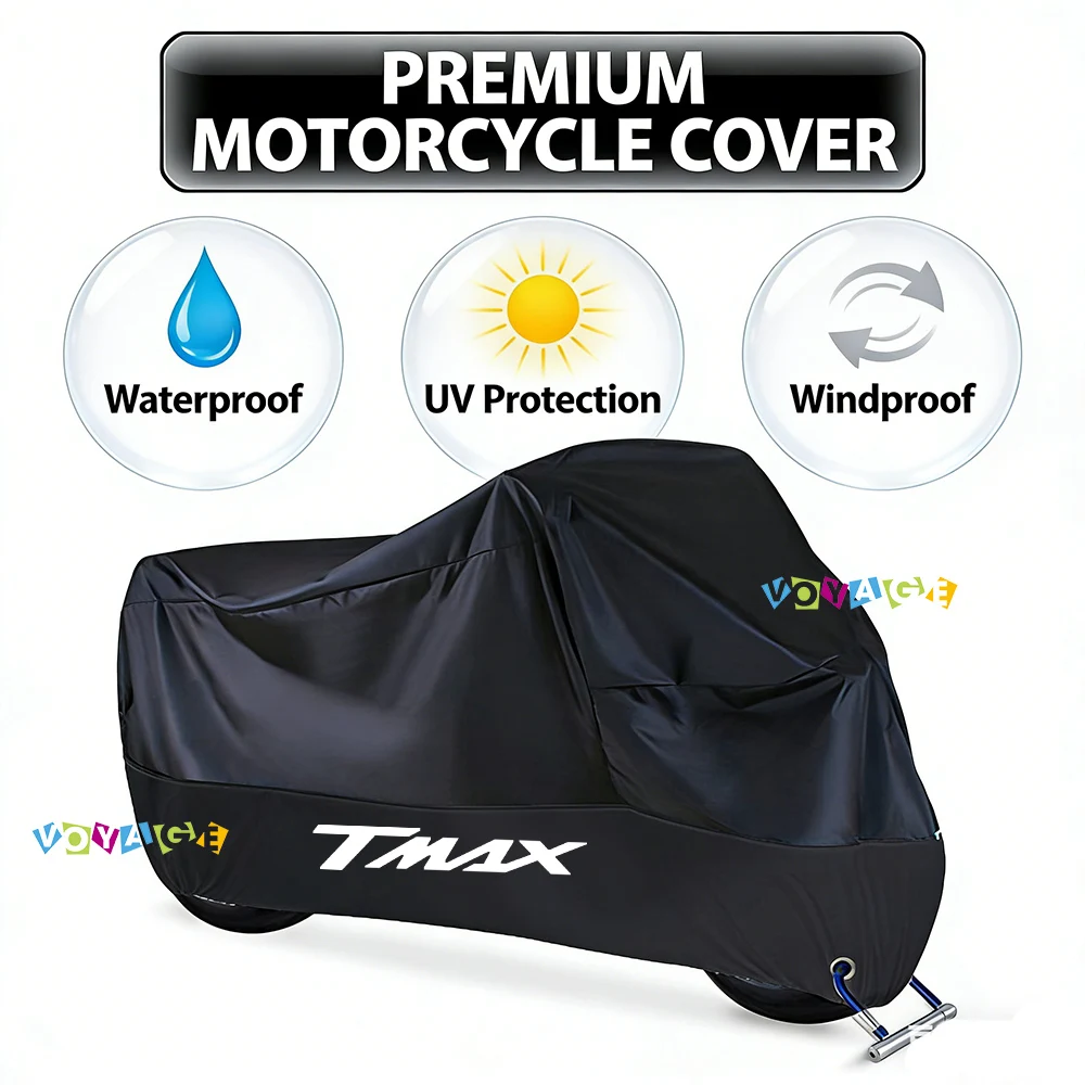 

Чехол от дождя, водонепроницаемый, пылезащитный, для улицы, для мотоцикла YAMAHA TMAX 530 560, износостойкая ткань, аксессуары для мотоциклов