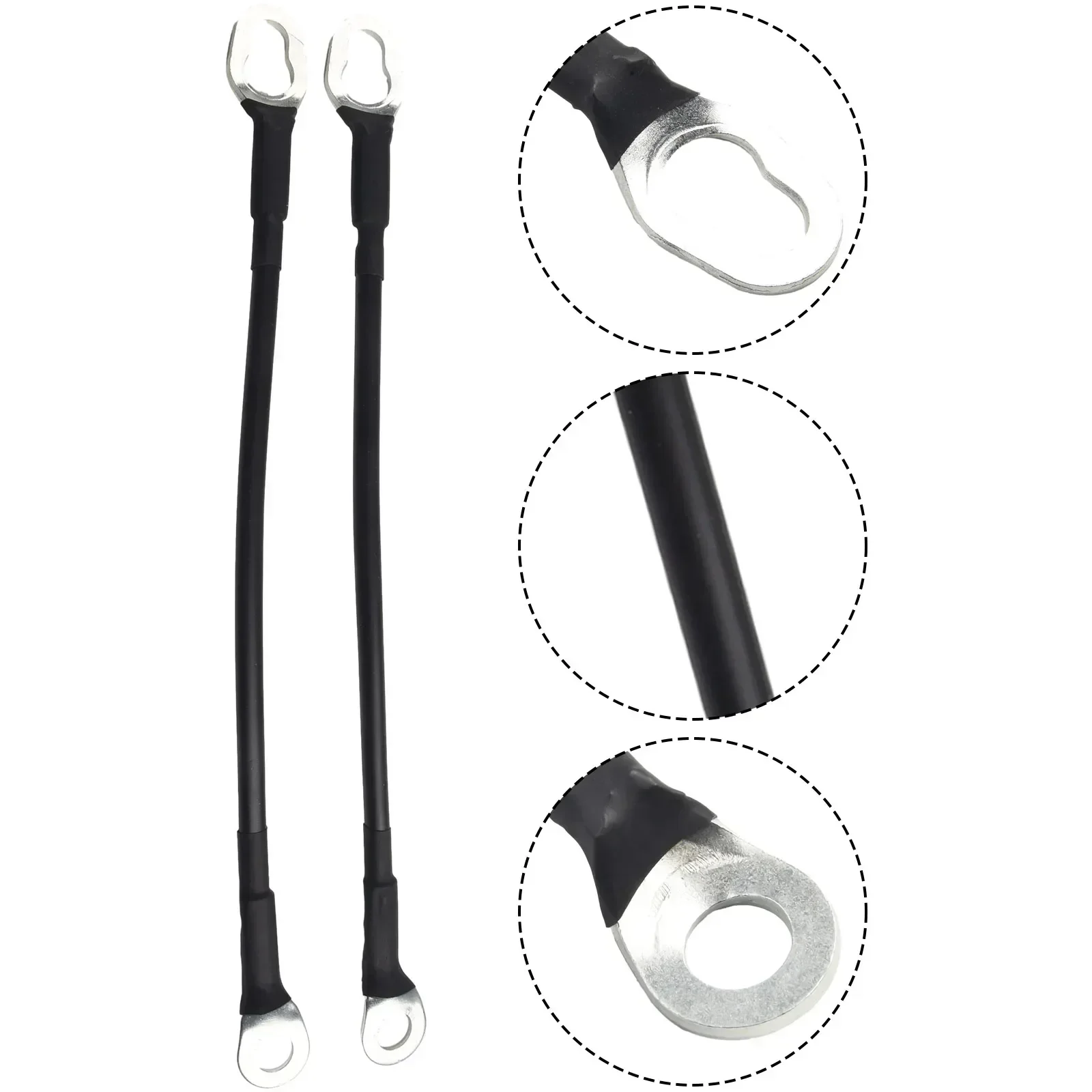 2 قطعة سلك بوابة الذيل الخلفي لتويوتا هايلكس فيجو 2005-15 65770--0k010 65770--0k020 أشرطة سلك بوابة الذيل ABS جزء صندوق السيارة المعدني