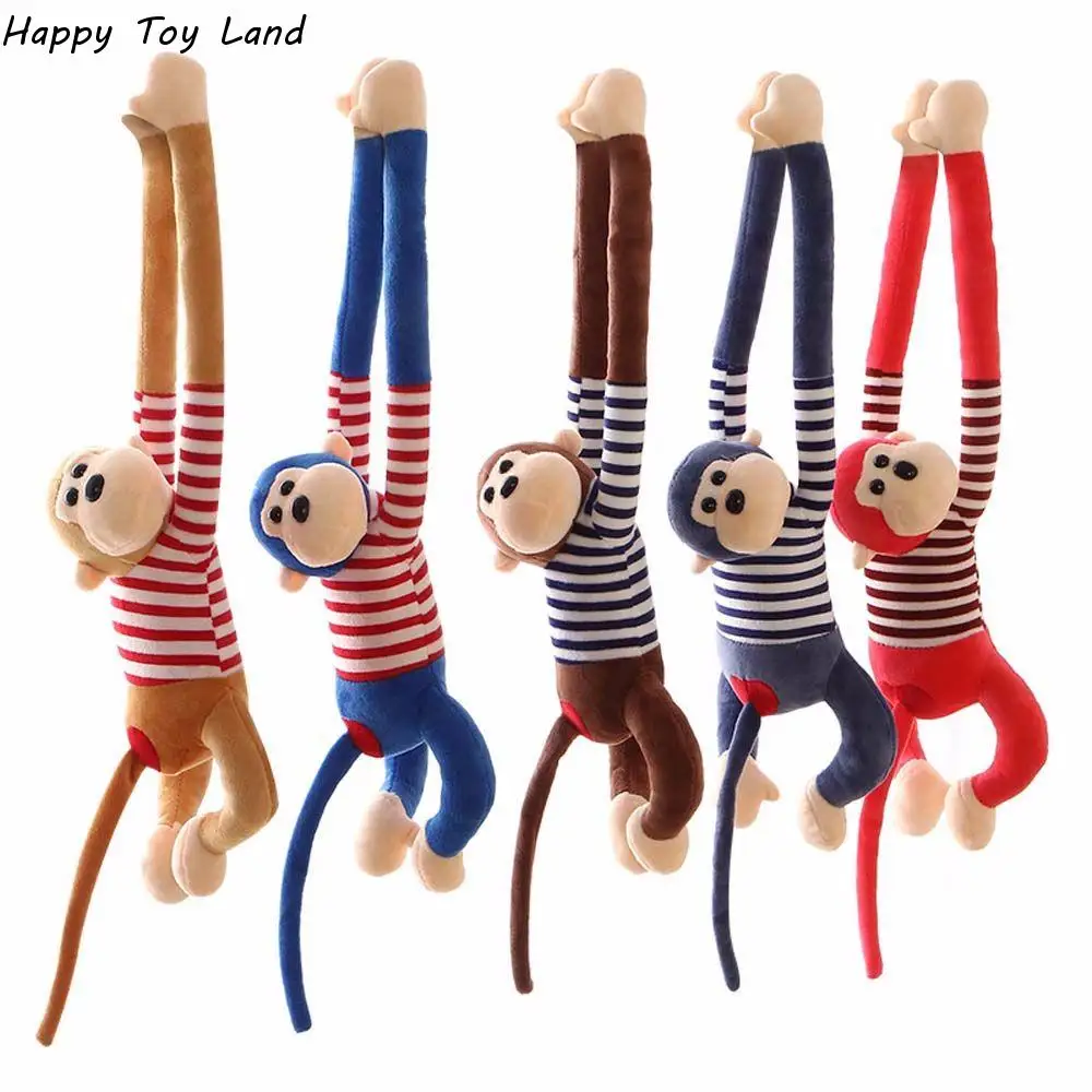 

Cute Long Arm Monkey Plush Toys Soft Animal Plush Stuffed Doll Curtain Pendant Car Decoration Baby Toys Children Gifts 45cm