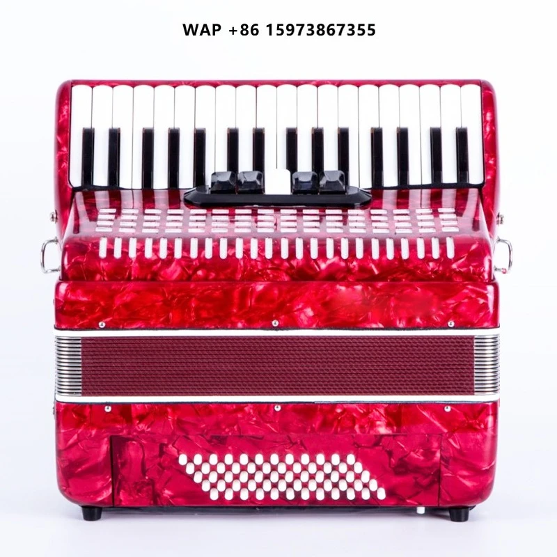 Keyboard Accordion 60 Bass 34 Keys for Children Adults Professional Accordion Factory Direct Sale