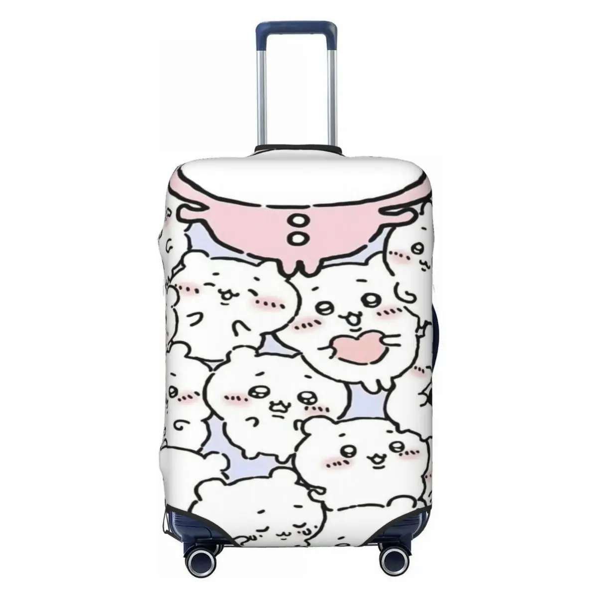 

Пользовательский чехол для багажа с героями мультфильмов Chiikawa, забавный защитный чехол для дорожного чемодана для 18-32 дюймов