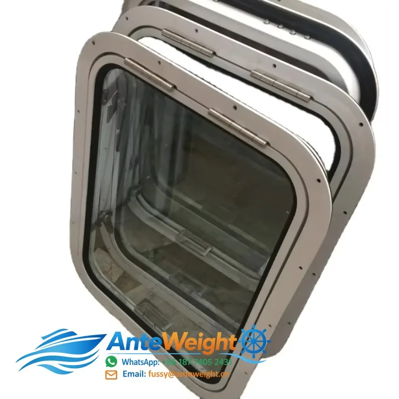 Fireproof Rectangular Marine windows for Boat