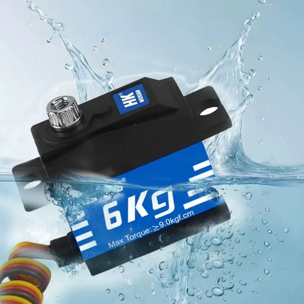 

Remote Control Car Steering Servo Motor Compatible with MN78/99S/82 17g Aluminum Metal Housing 6KG Servo Motor Toy Car Parts
