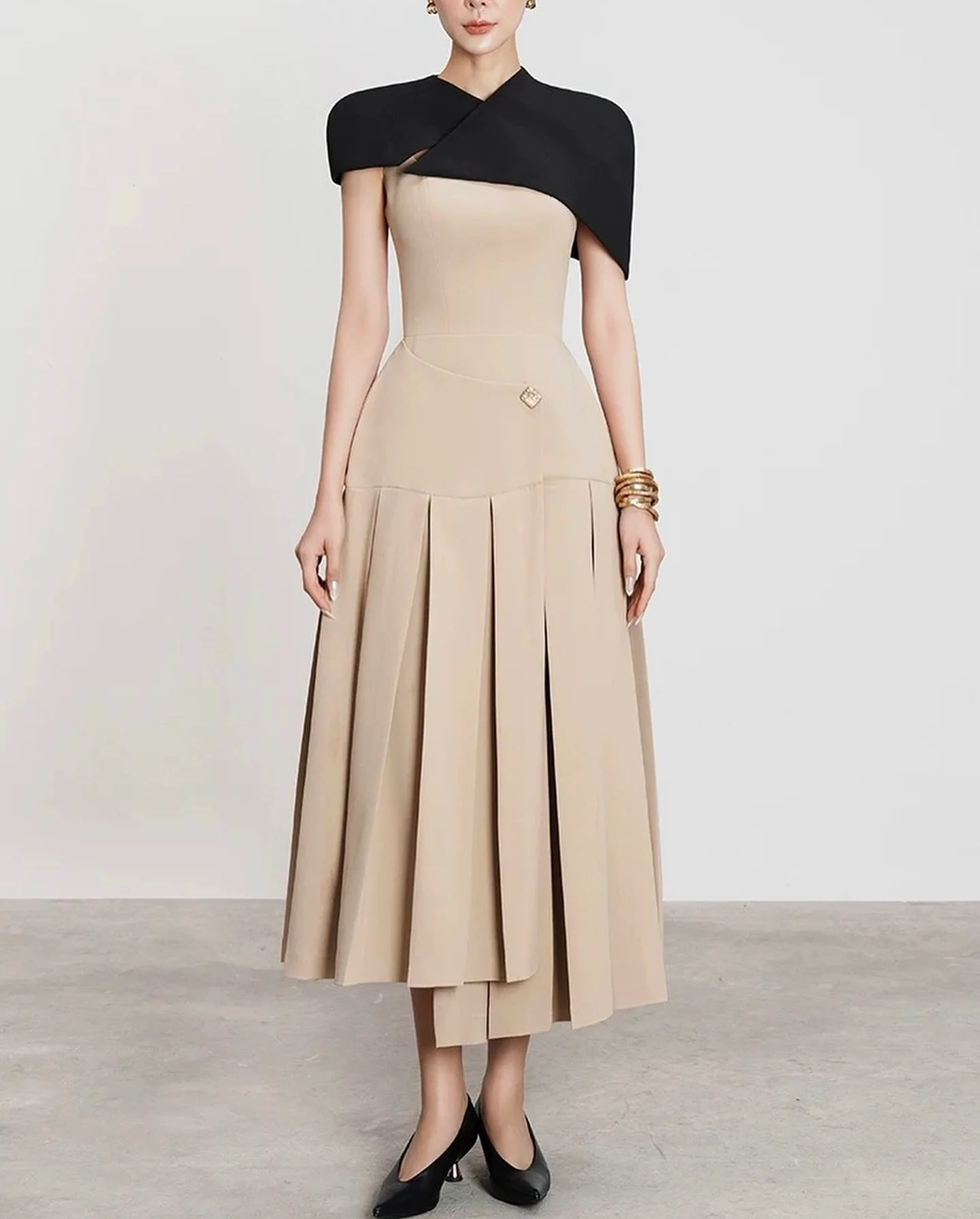 

Customized Modern Jersey A-Line Evening Dress High Quality Short Sleeves O-neck Ankle Length فستان سهرة نسائي
