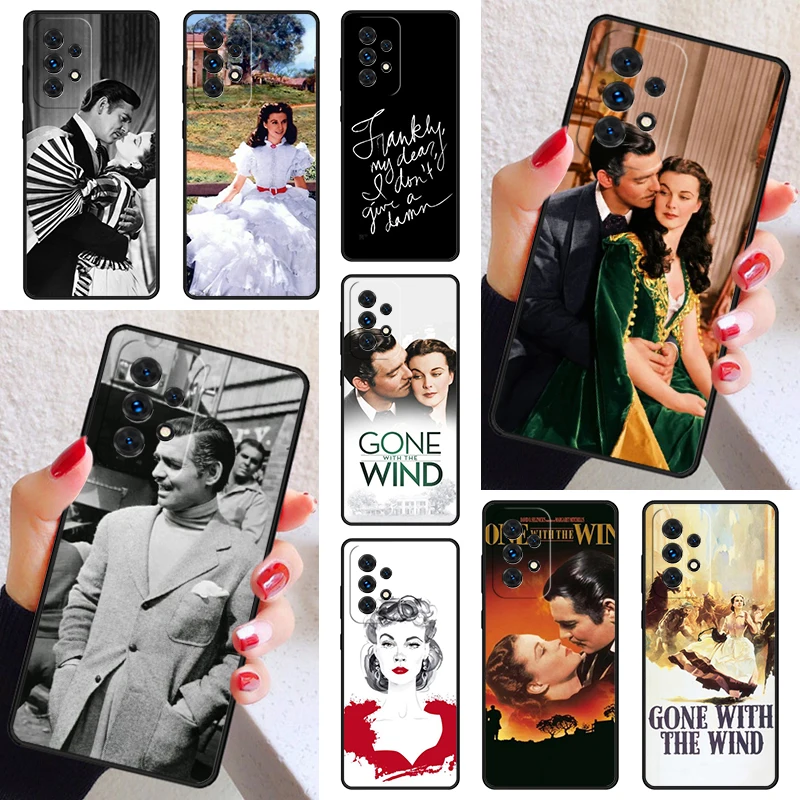 Gone With The Wind Phone Case Cover For Samsung Galaxy A52 A72 A73 A20e A21S A50 A70 A11 A12 A42 A31 A40 A51 A71 A32 A80 A91