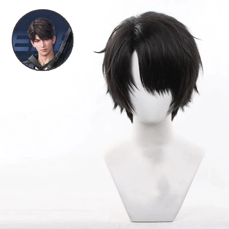 게임 러브 앤 딥스페이스 칼렙 코스프레 의상 샤이 이저우 생일 파티 이브닝 드레스 코트 유니폼 가발 남성 카니발 슈트x;2'a,6.