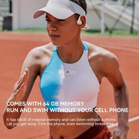 10 best sales vattentäta hörlurar för simning - №7